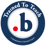 Trained To Teach .b logo Trained To Teach .b logo